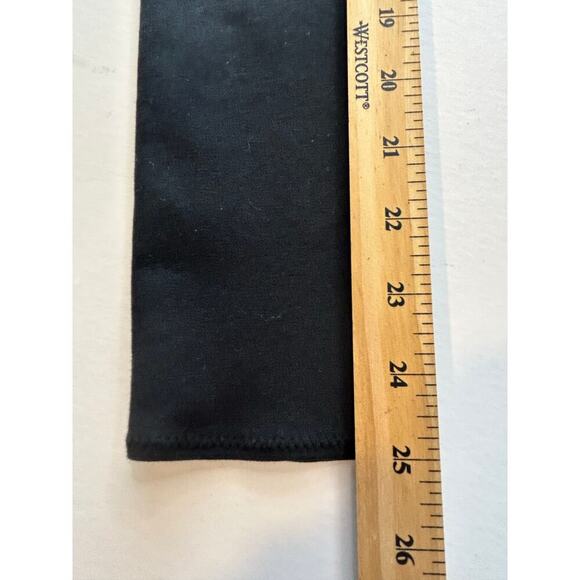 Wilfred free black long sleeve cotton stretch lace up Mayowa bodysuit size L - Picture 10 of 11